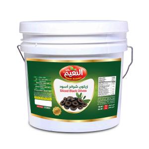Sliced Black Olive - 16 kg / 10 kg-net