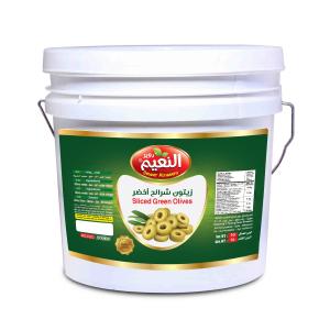 Sliced Green Olives -16 kg /10 kg-net